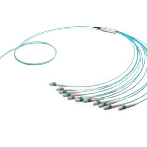 MTP – LC 12-fiber Duralino fanout – Simplex