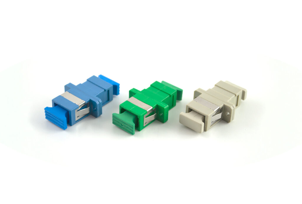 simplex or duplex adapters available in different colours